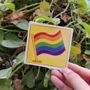 Rainbow flag sticker